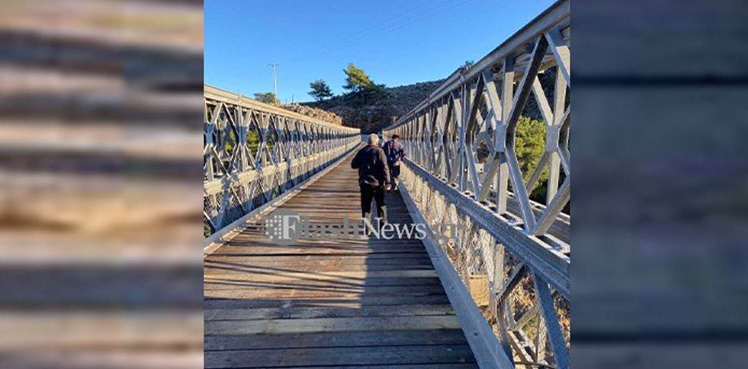 Τραγωδία Κρήτη - Γέφυρα Αράδαινας: Γνωστός Χανιώτης "βουτηξε" στο κενό (photos)