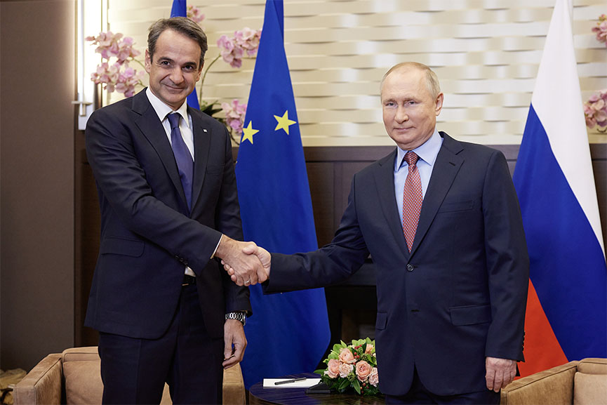 Mitsotakis putin2