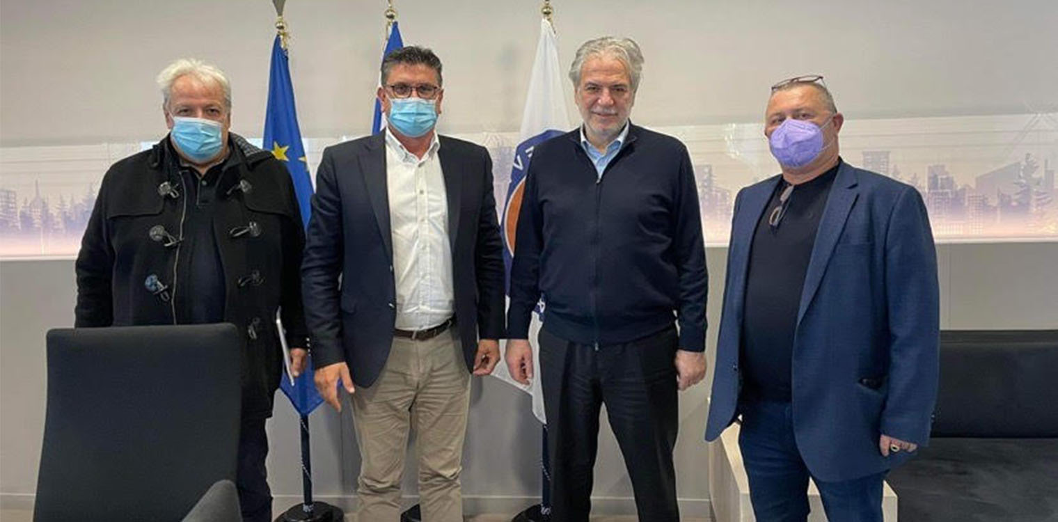 Συνάντηση Λέντζα - Στυλιανίδη για την επούλωση των πληγών από την πρόσφατη θεομηνία