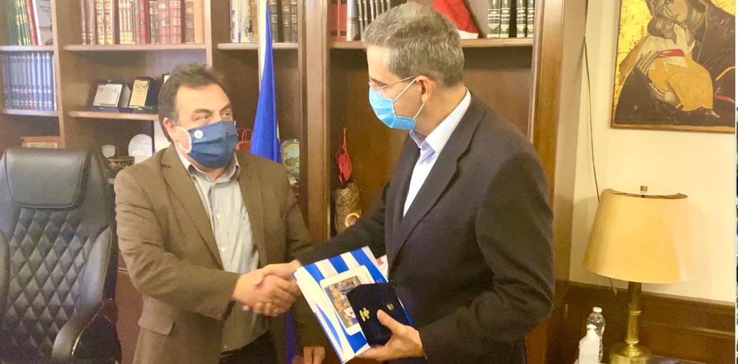 Δήμος Πύργου: Επίσκεψη του Υφ. Παιδείας Άγγ. Συρίγου και συνάντηση με τον Δήμαρχο Παν. Αντωνακόπουλο