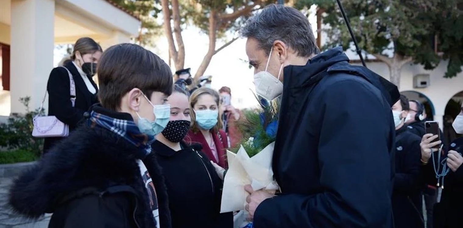 Μητσοτάκης: Στον Άγιο Ευστράτιο για τα Θεοφάνεια - Το μήνυμα που έστειλε
