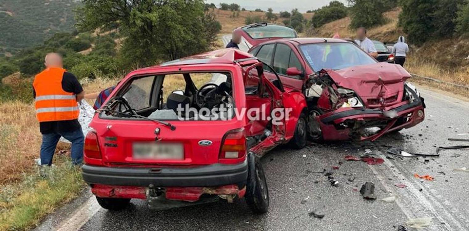 Θεσσαλονίκη: Μια νεκρή και τέσσερις τραυματίες σε τροχαίο στον Λαγκαδά
