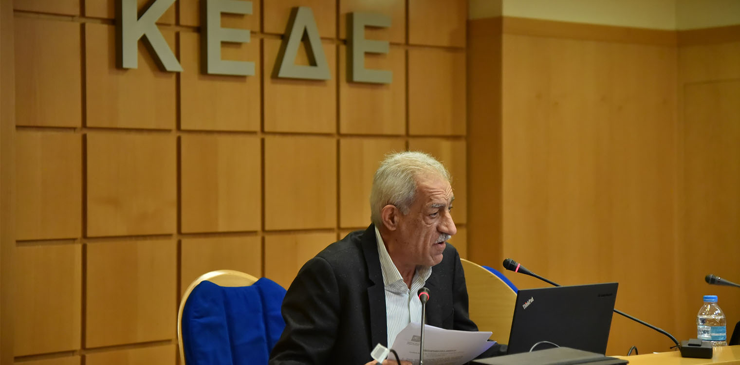 Δήμος Ήλιδας: Συνεργασία Λυμπέρη με το Γενικό Διευθυντή της ΚΕΔΕ για θέματα πολιτικής Υγείας