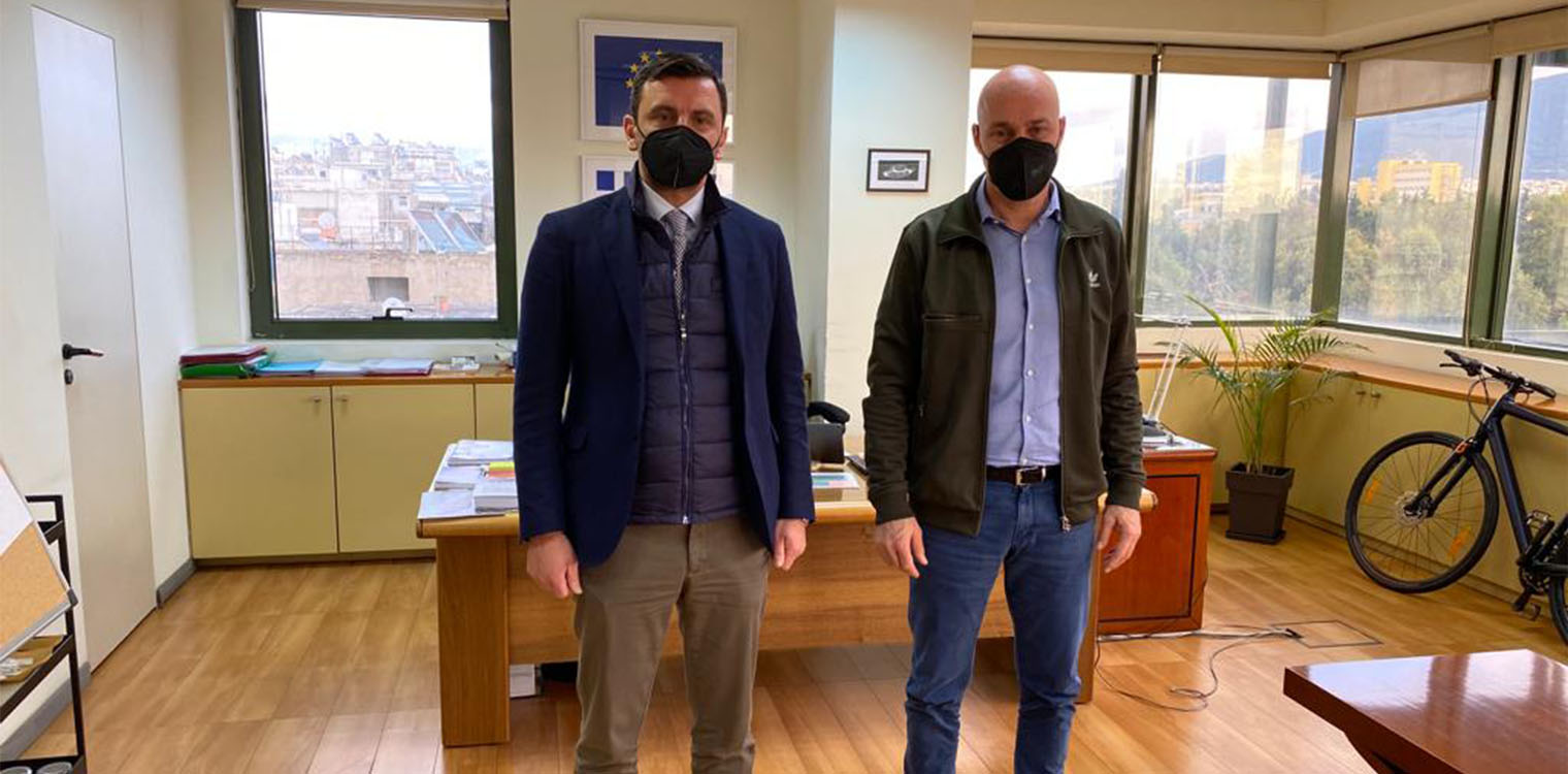 Συνάντηση Νικολακόπουλου με τον Υφυπ. Περιβάλλοντος - 2,5 εκατ. ευρώ σε πρώτη φάση από το ταμείο ανάκαμψης
