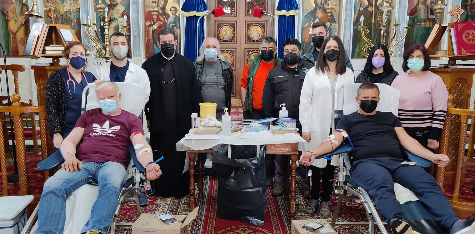 Σύλλογος Εθελοντών Αιμοδοτών Καράτουλα «Ο Άγιος Δημήτριος»: Με επιτυχία η 36η εθελοντική αιμοδοσία