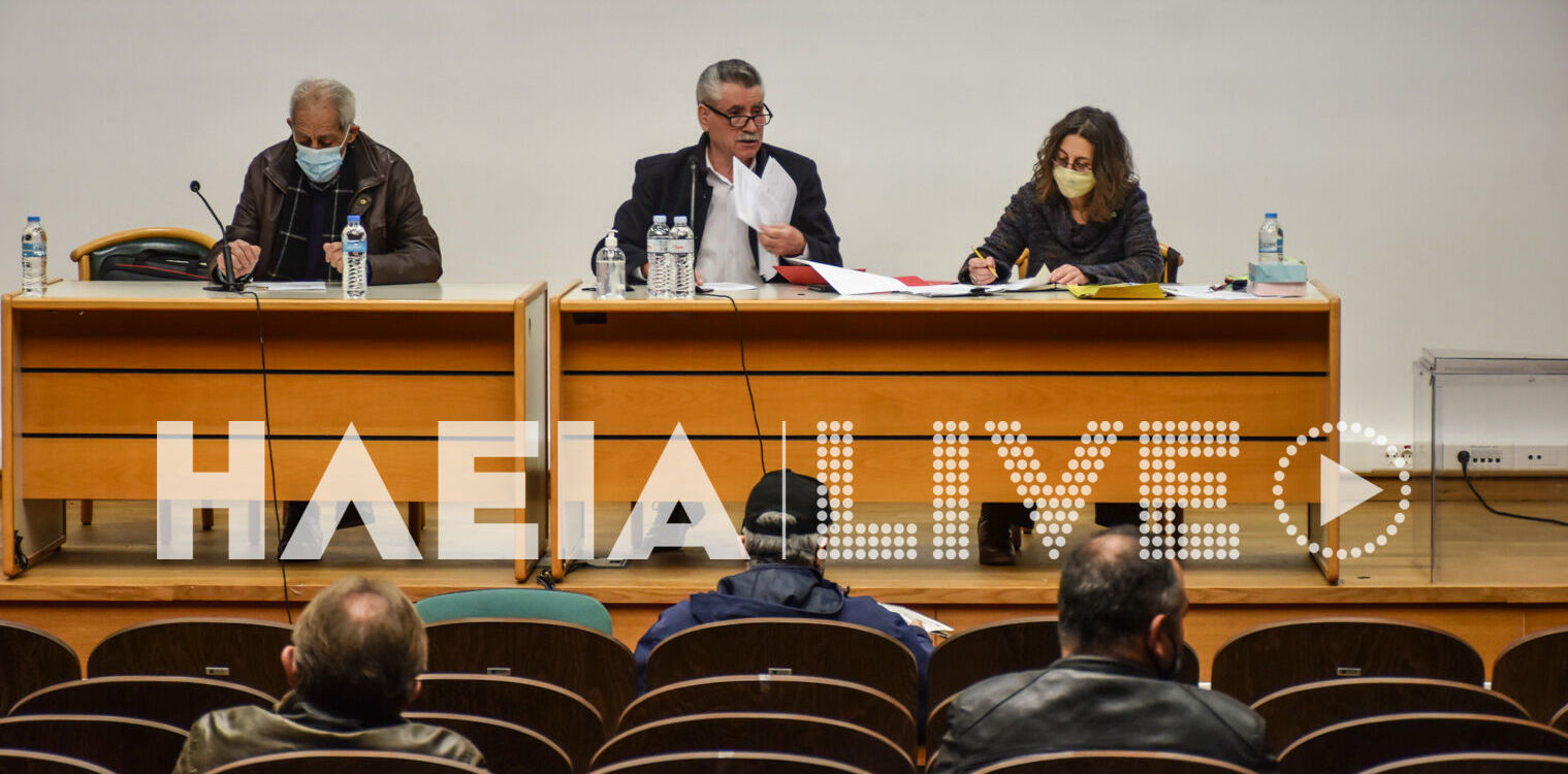 “Μπάζει νερά” το καράβι του Λυμπέρη - Εντάσεις και αποχωρήσεις στο ΔΣ Ήλιδας