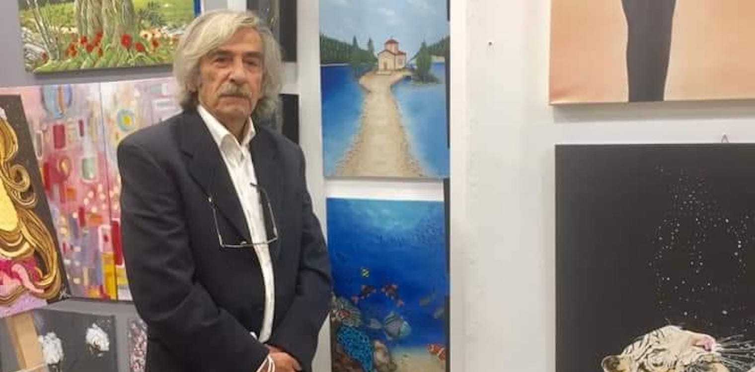 "Έφυγε" χθες από τη ζωή ο Ηλείος καλλιτέχνης Μέλτης Σταυρόπουλος