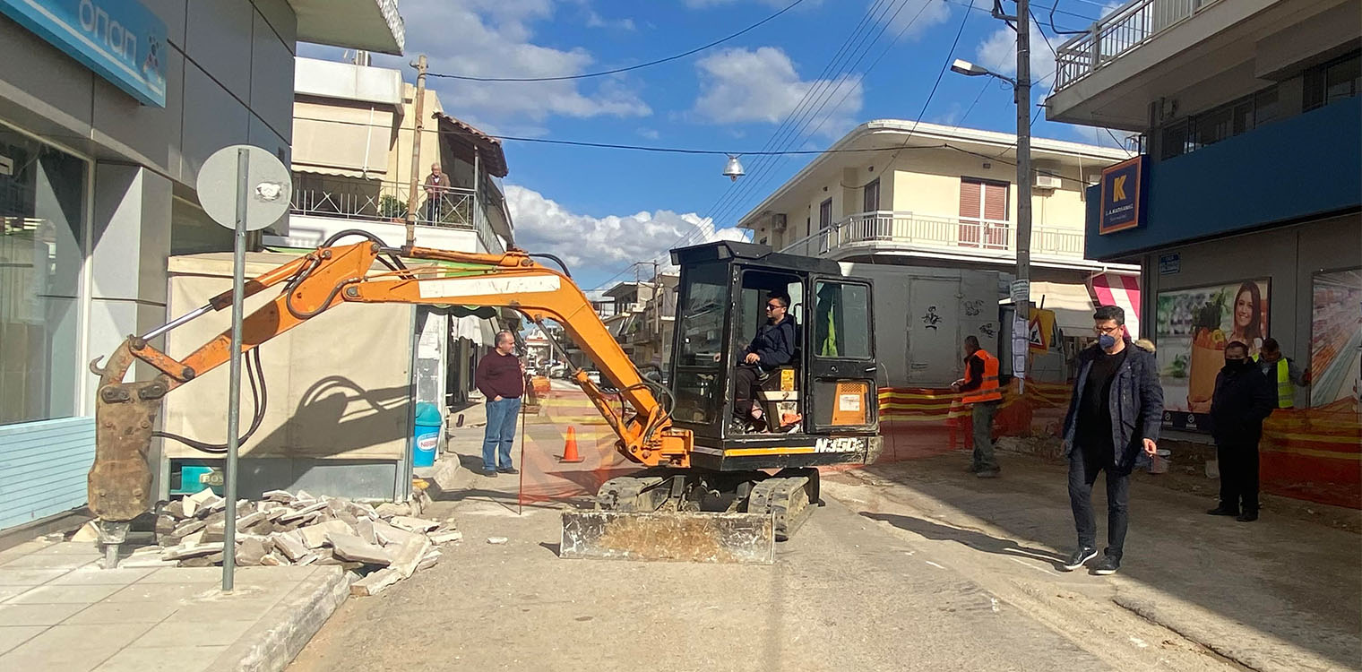 Δήμος Ανδραβίδας - Κυλλήνης: Επανέναρξη εργασιών στην ανάπλαση της Βάρδας
