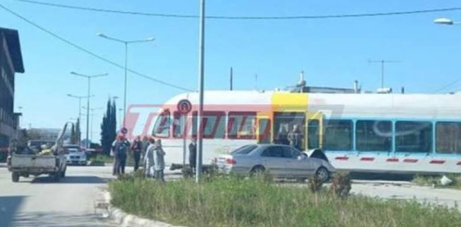 Πάτρα: Αυτοκίνητο συγκρούστηκε με τρένο