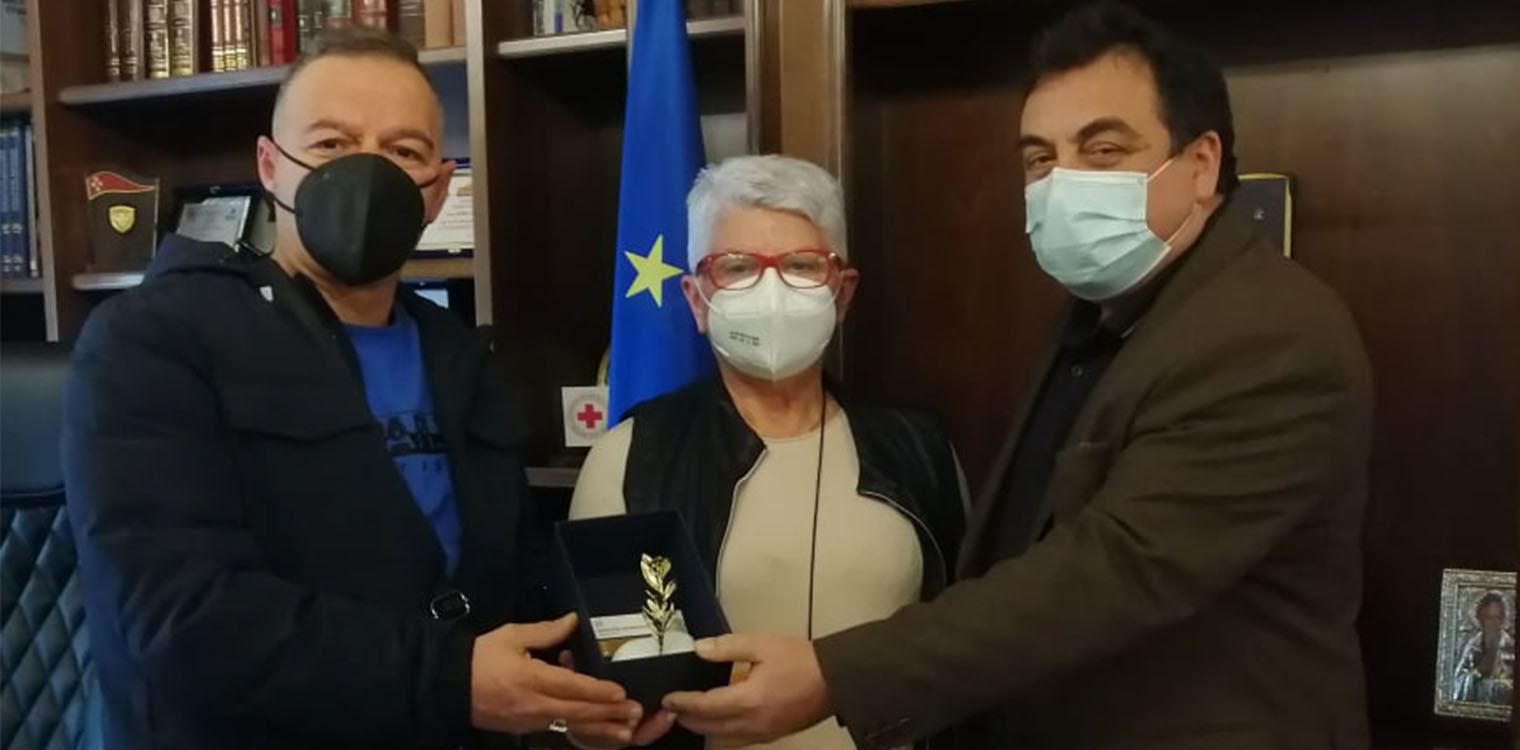 Δήμος Πύργου: Επίσκεψη του απερχόμενου Διοικητή Πυροσβεστικών Υπηρεσιών Ηλείας στον Δήμαρχο