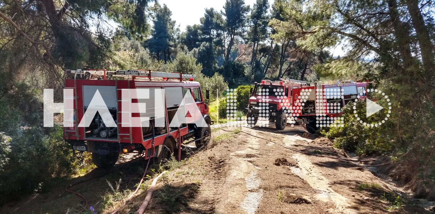 Ανεμοχώρι: Πυρκαγιά σε αγροτοδασικη έκταση από καύση υπολειμμάτων