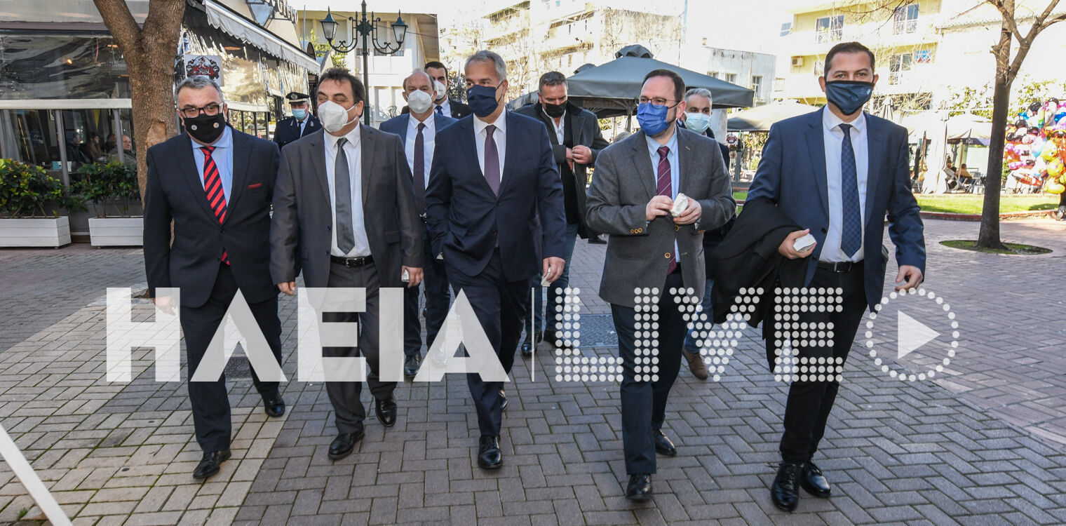 Βορίδης από τον Πύργο: Έχουν γίνει πολύ σημαντικά βήματα από την κυβέρνηση για να αντιμετωπιστούν οι πολλές δυσκολίες των δύο τελευταίων χρόνων