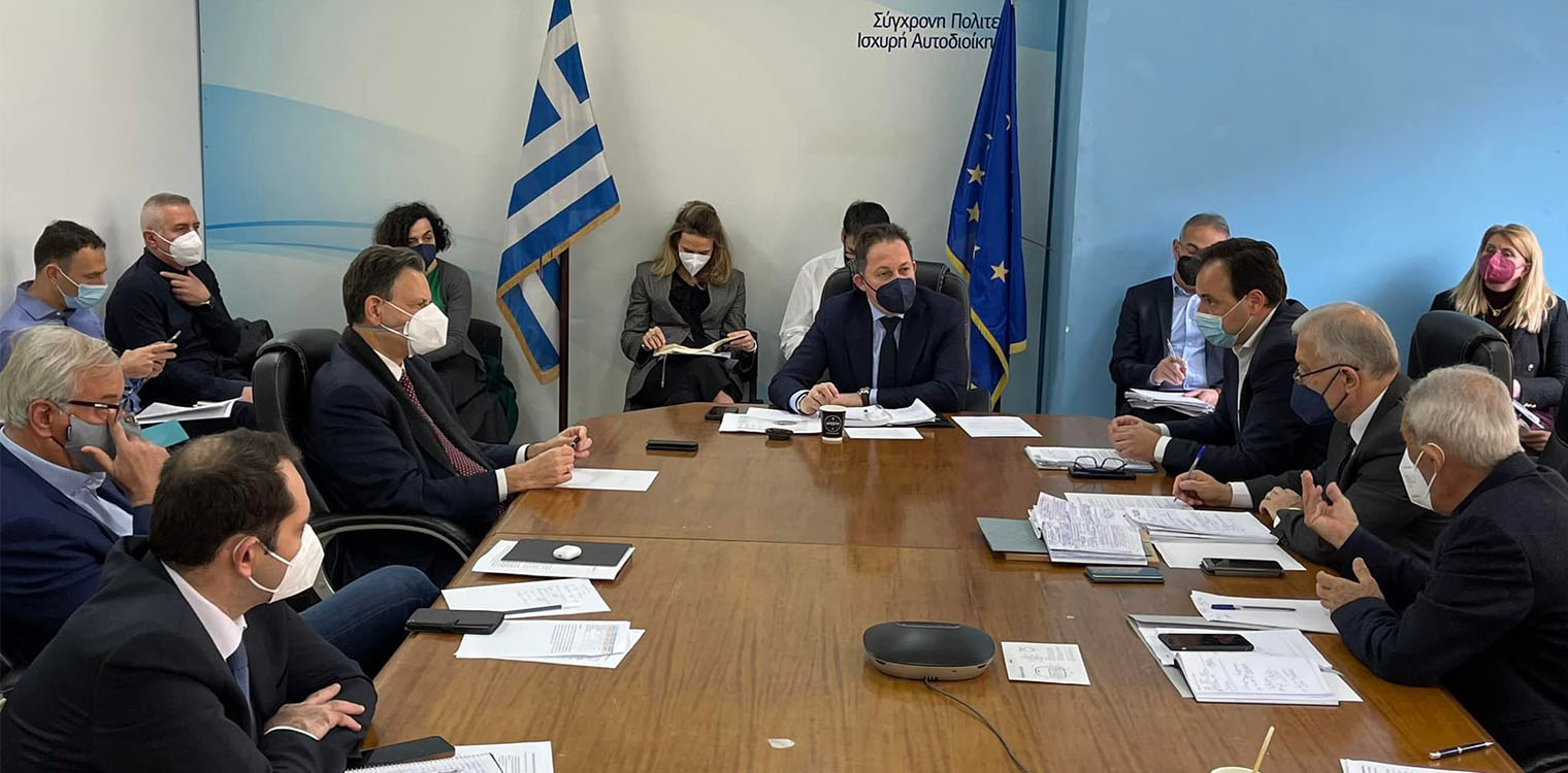 Ο Λυμπέρης στην 1η συνεδρίαση της Κοινής Προπαρασκευαστικής Ομάδας Εργασίας ΚΕΔΕ-ΥΠΟΙΚ-ΥΠΕΣ για τα οικονομικά των Δήμων