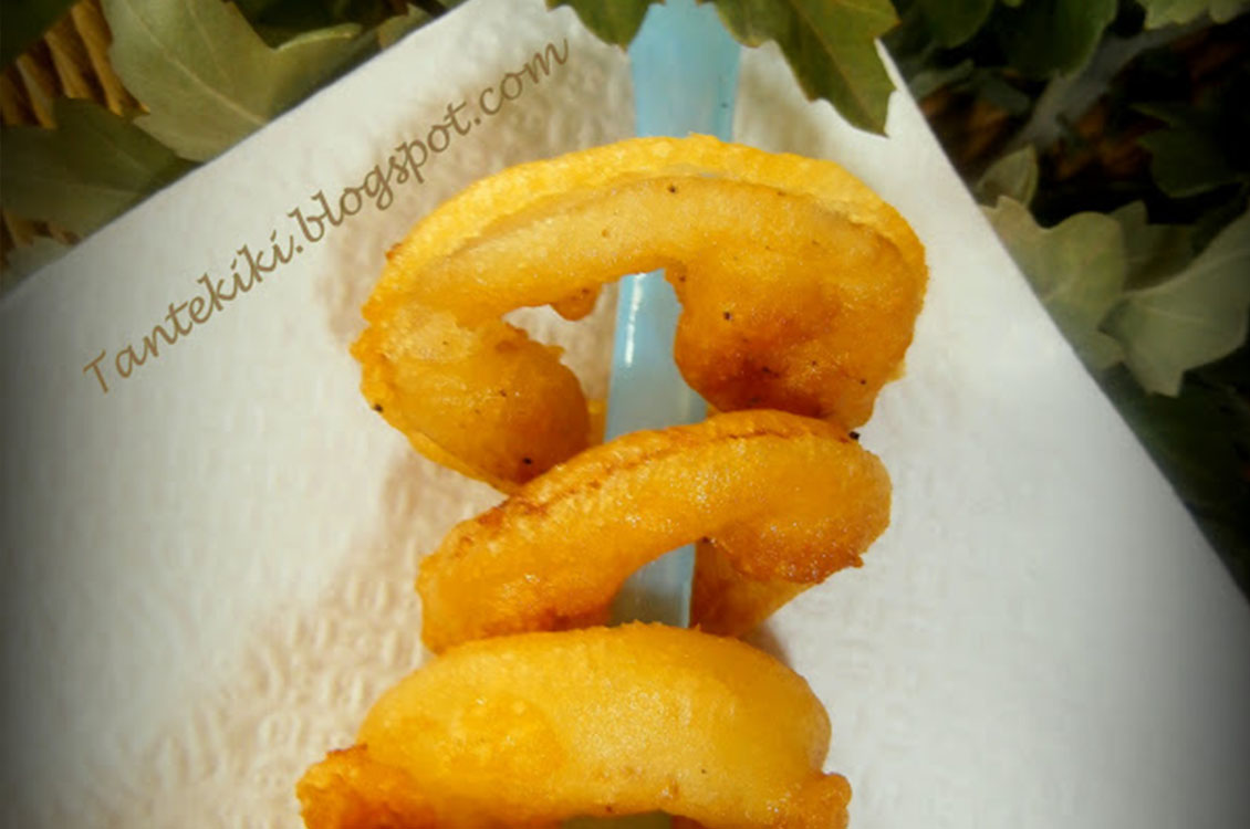 Λαχταριστές ροδέλες κρεμμυδιού ή onion rings