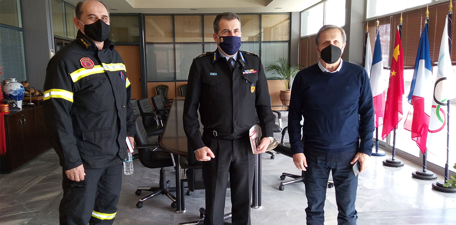 Στην Αρχ. Ολυμπία ο Περιφερειακός Διοικητής Π.Υ. Δυτικής Ελλάδας - Συνάντηση με τον Γεωργιόπουλο