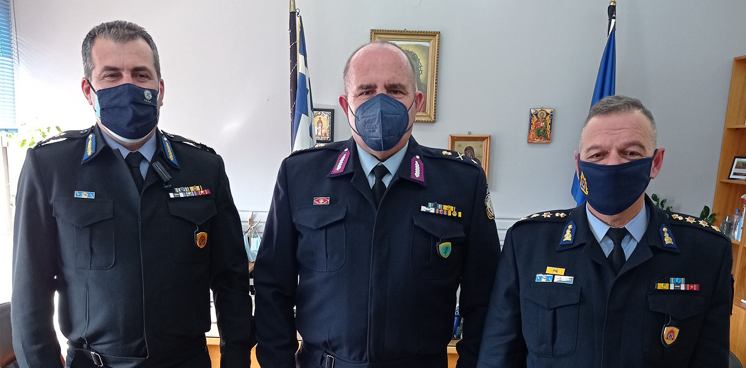 Πάτρα: Εθιμοτυπική επίσκεψη στην ΕΛ.ΑΣ των διοικητών Π.Υ. Δυτ. Ελλάδας και Αχαΐας