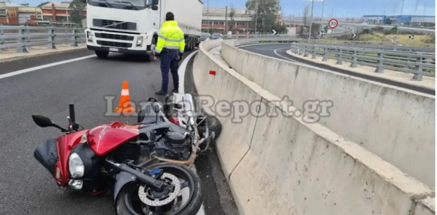 Νεκρός σε τροχαίο 28χρονος οδηγός μηχανής σε αερογέφυρα της Αθηνών - Λαμίας