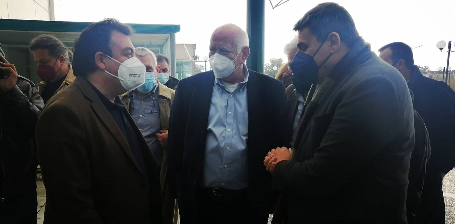 Δήμος Πύργου: Συνάντηση Αντωνακόπουλου με πρώην υπουργό Υγείας Α. Ξανθό στο Νοσοκομείο Πύργου
