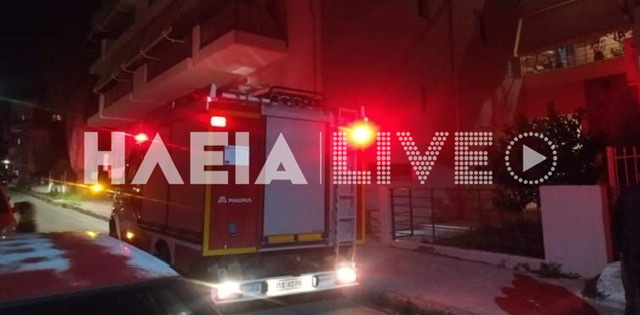 Πύργος: Αναστάτωση για φωτιά σε καμινάδα στην οδό Σκουφά