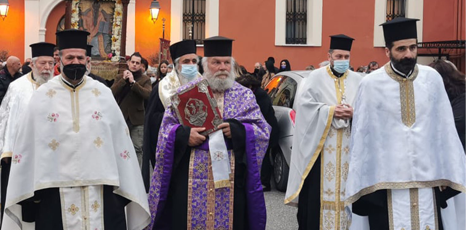 B' Κατανυκτικός Εσπερινός στον Πύργο και κατάβαση του Αγ. Χαραλάμπους στο ιστορικό παρεκκλήσι του
