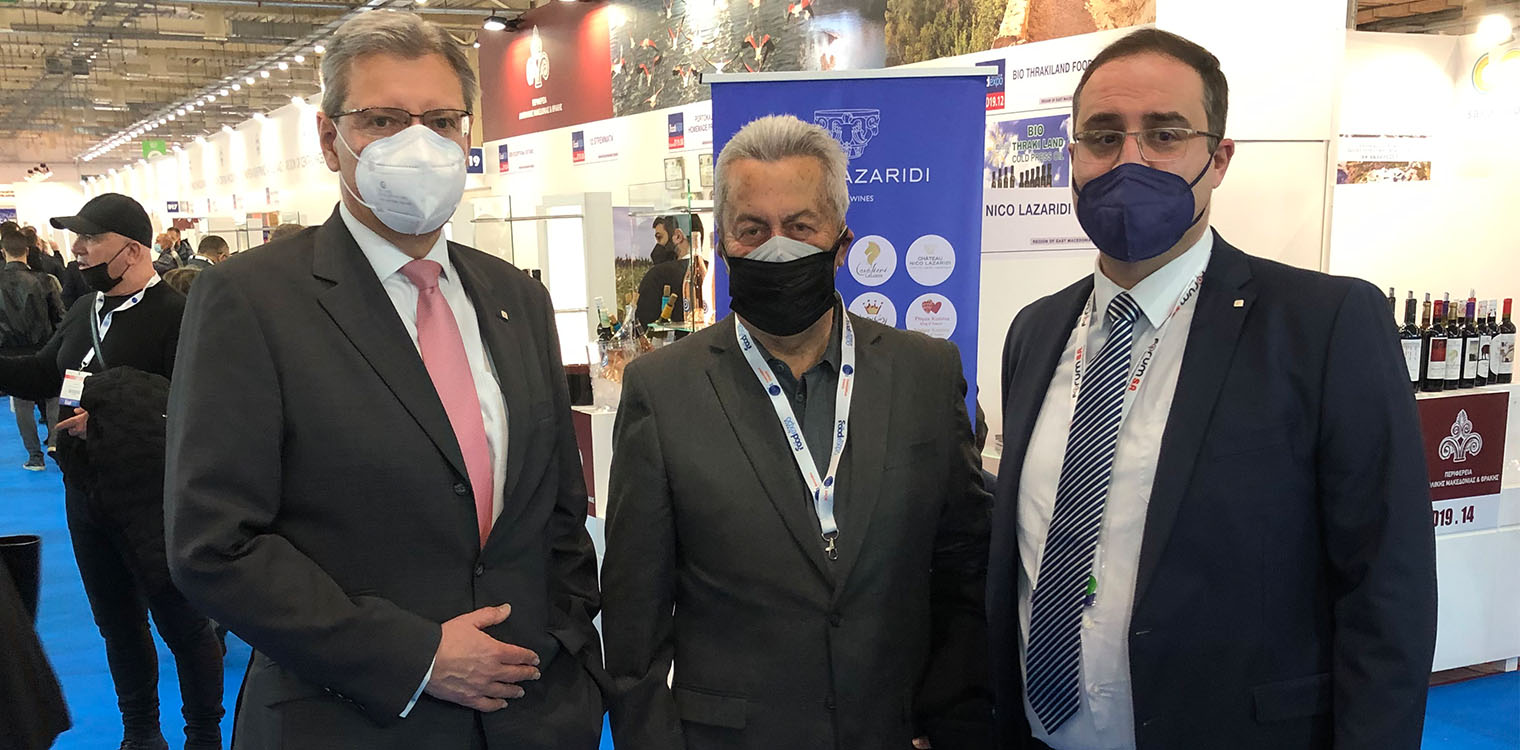 Δεύτερη ημέρα παρουσίας των επιχειρήσεων της Ηλείας μέσω του Επιμελητήριου και της ΠΔΕ, στην διεθνή έκθεση Food Expo 2022