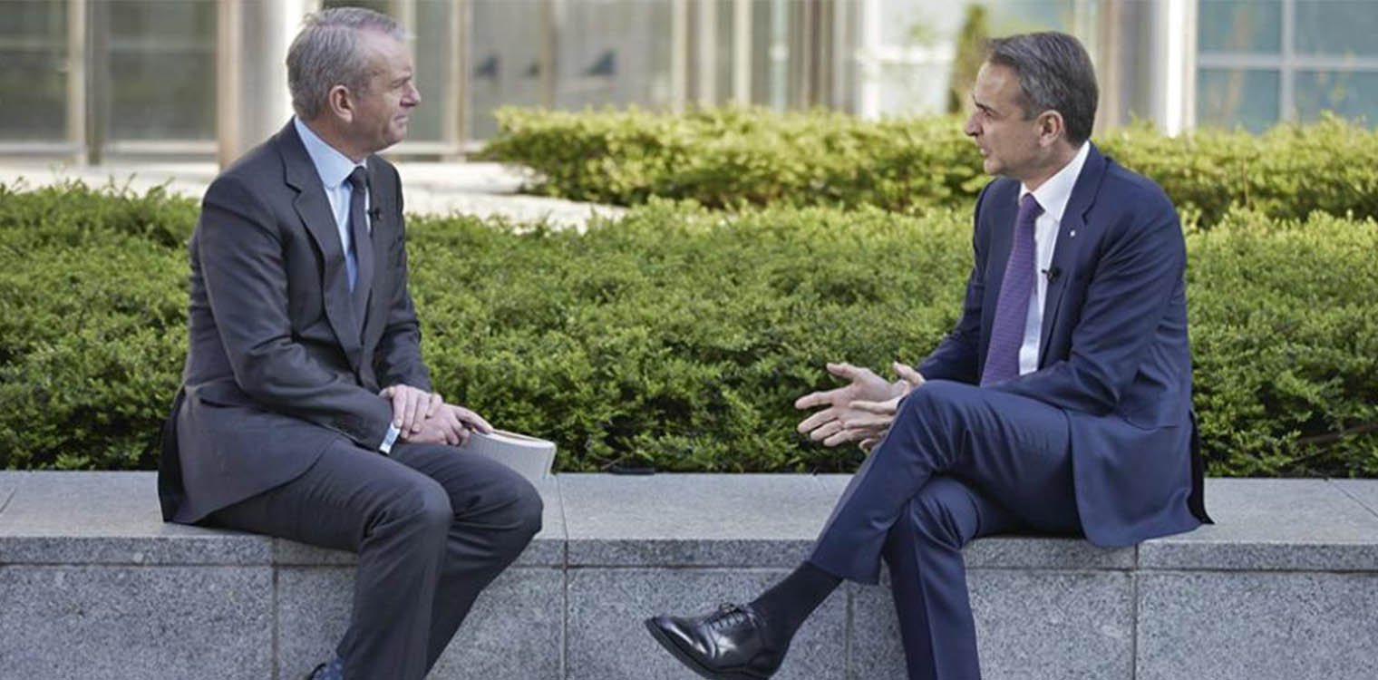 Μητσοτάκης στο CNN: Πρέπει να είμαστε προσεκτικοί ώστε οι κυρώσεις να μην βλάψουν περισσότερο εμάς από ότι τη Ρωσία