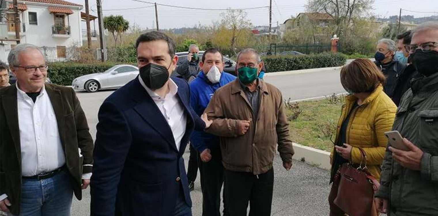 Στην Πάτρα ο Αλέξης Τσίπρας- Αυτή τη στιγμή πραγματοποιεί επίσκεψη στο "Πρώτο"- Το πρόγραμμα της επίσκεψης