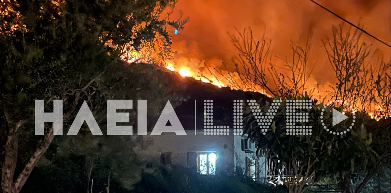 Ηλεία: Εφιαλτική νύχτα σε Λιβαδάκι - Ράφτη (photos &amp; video)