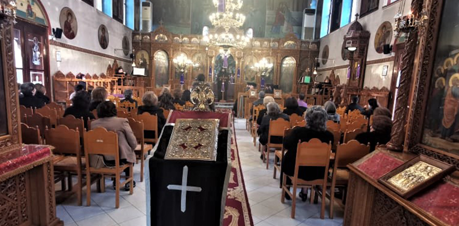O Δ΄ Κατανυκτικός Εσπερινός στον Άγιο Σπυρίδωνα Πύργου