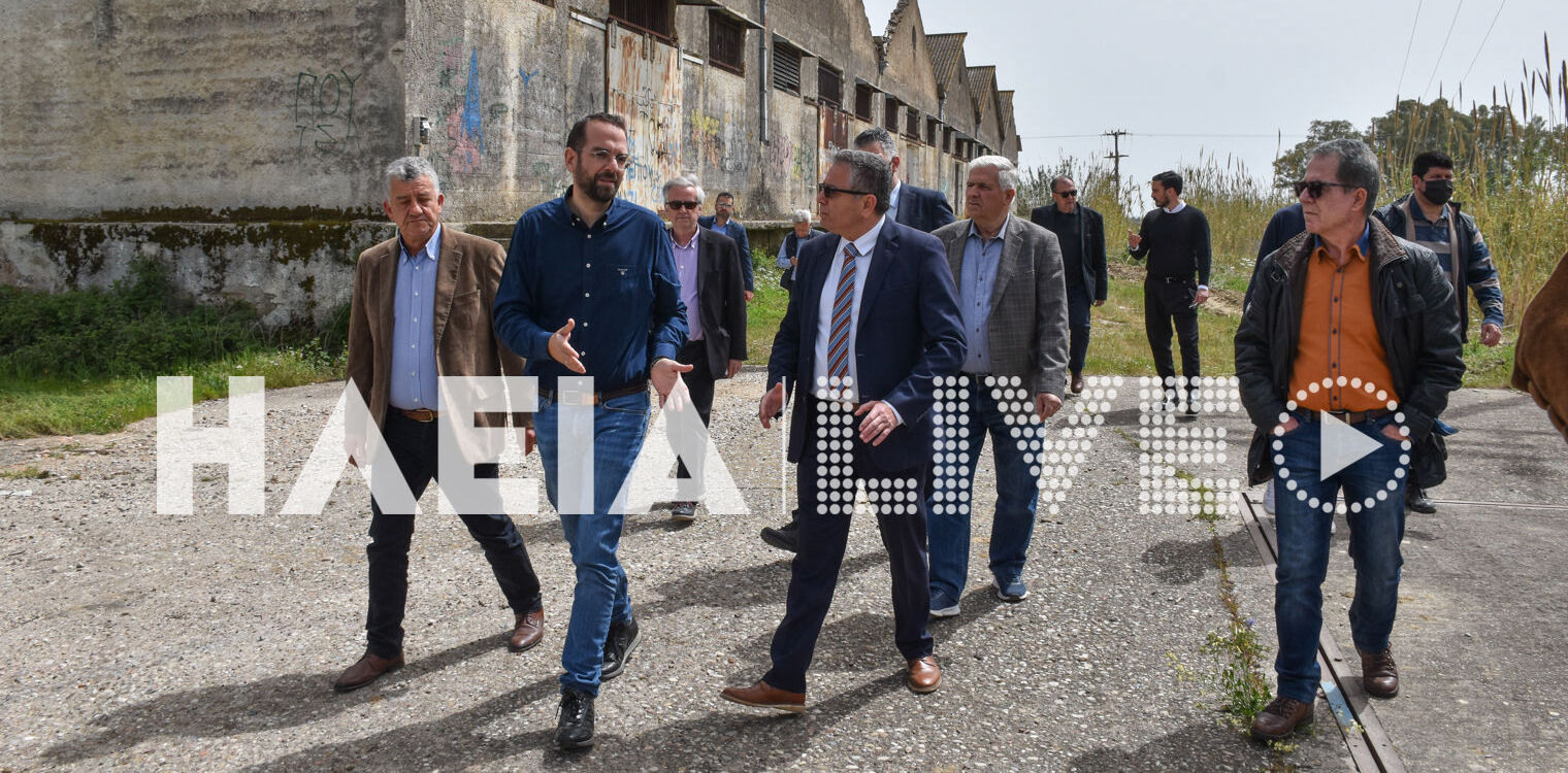 Γαστούνη: Υπεγράφη το έργο αξιοποίησης των πρώην αποθηκών ΑΣΟ - Φαρμάκης: Στο τέλος της διαδρομής θα έχουμε ωφέλιμα έργα για την κοινωνία
