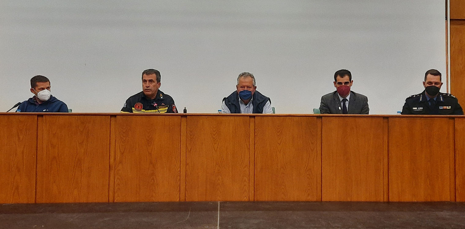 Συνεδρίασε το Συντονιστικό Πολιτικής Προστασίας για τις πυρκαγιές: Προβληματισμός για την έξαρση των ημερών