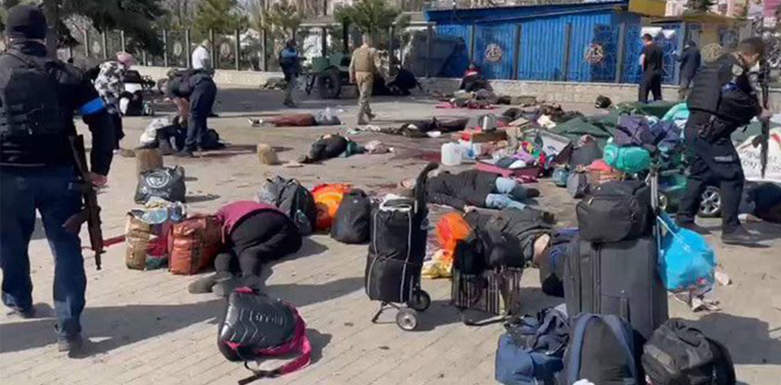 Ουκρανία: Οι Ρώσοι χτύπησαν σιδηροδρομικό σταθμό στο Κραματόρσκ - Δεκάδες νεκροί, πάνω από 100 τραυματίες