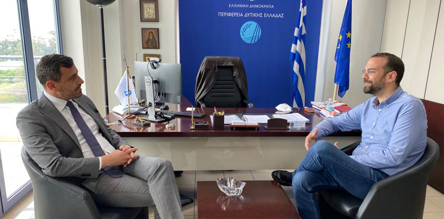Συνάντηση βουλευτή Α. Νικολακόπουλου με τον Περιφερειάρχη Ν. Φαρμάκη - Στο επίκεντρο η ενίσχυση της Ηλείας από την ΠΔΕ