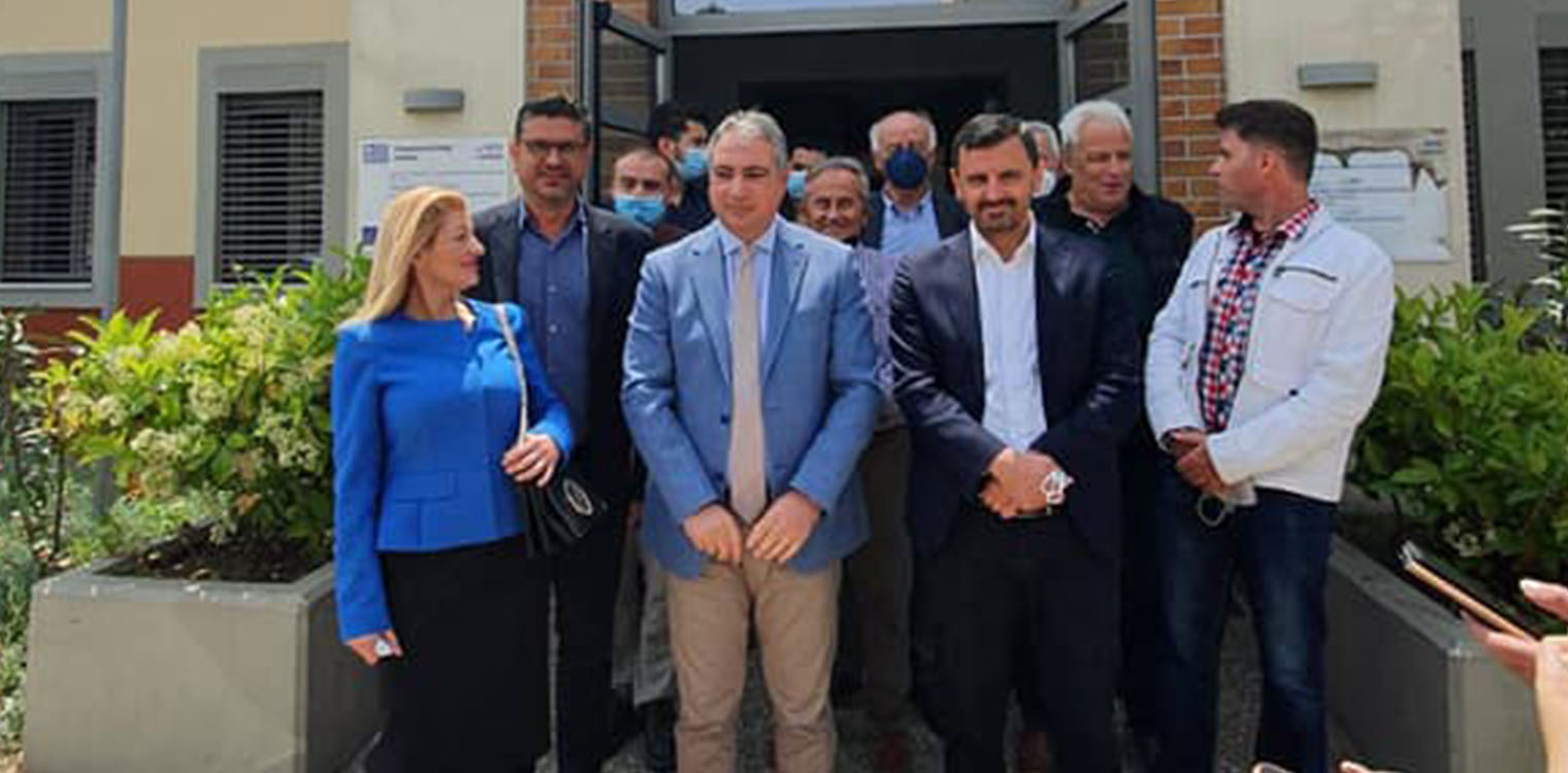 Στο Πολυδύναμο Περιφερειακό Ιατρείο Λεχαινών ο Διοικητής της 6ης ΥΠΕ Γιάννης Καρβέλης