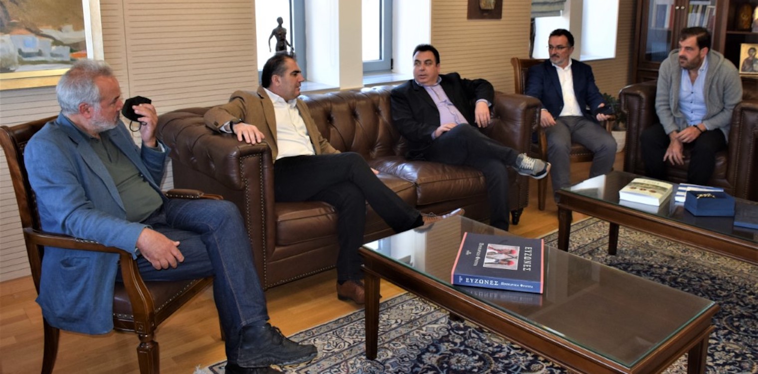 Ο δυτικός οδικός άξονας στο επίκεντρο συνάντησης των Δημάρχων Καλαμάτας και Πύργου
