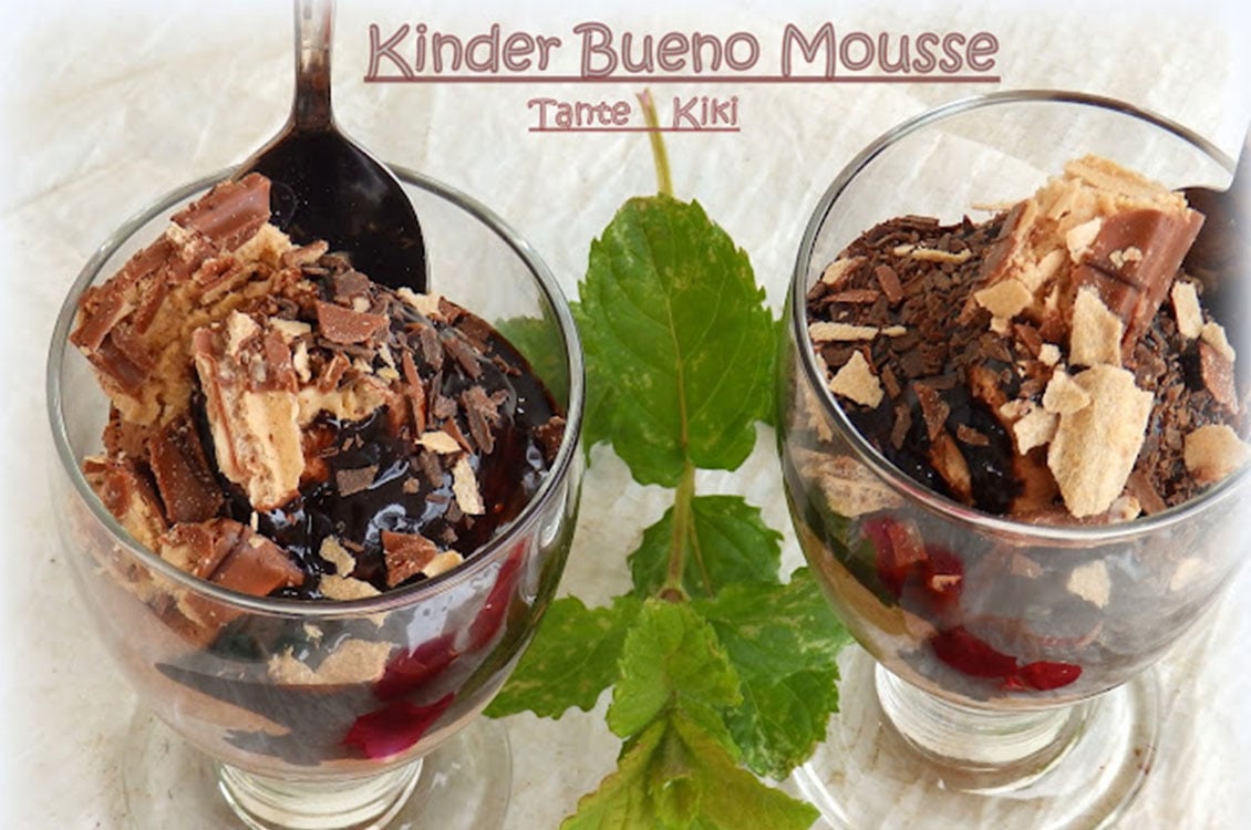 Mousse Kinder Bueno με 3 υλικά!