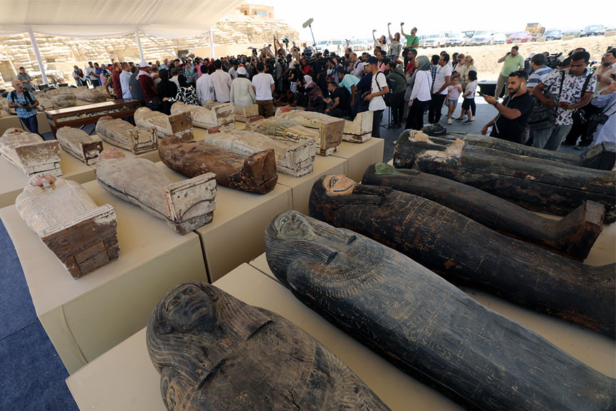 sakara sarkofagos ape epa KHALED ELFIQI 3