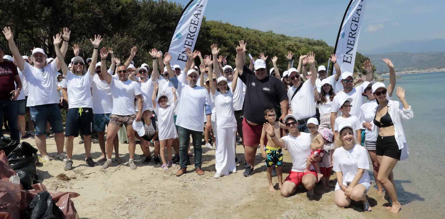Energean: Καθαρισμός της παραλίας Βρασίδα και δωρεά κάδων απορριμμάτων στο Δήμο Παγγαίου του ν. Καβάλας