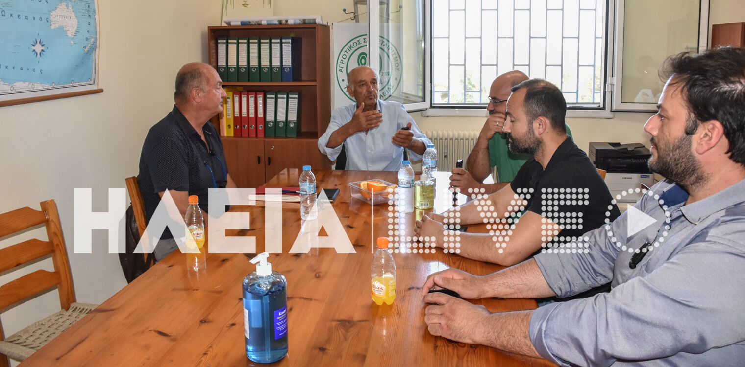Στην Ηλεία ο πρώην πρόεδρος του ΕΛΓΑ - Άκουσε τα προβλήματα των αγροτών ο Φ. Κουρεμπές