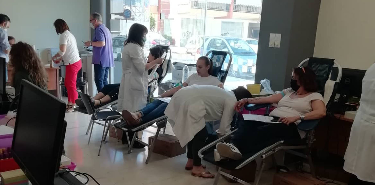 Εθελοντική Αιμοδοσία στην 6η ΥΠΕ