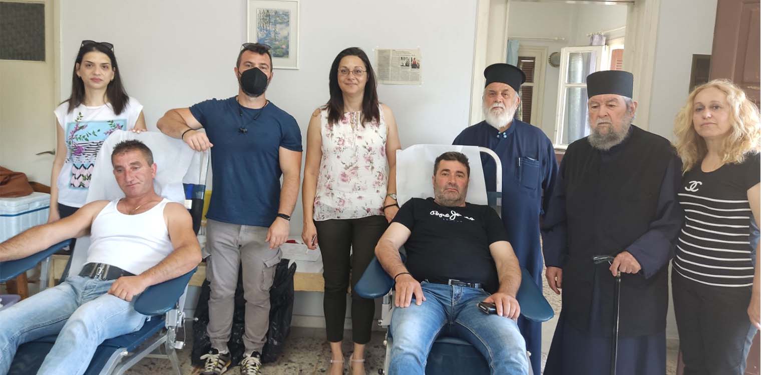 Εθελοντική αιμοδοσία στο Χελιδόνι: Ο «σπόρος» της προσφοράς κάρπισε