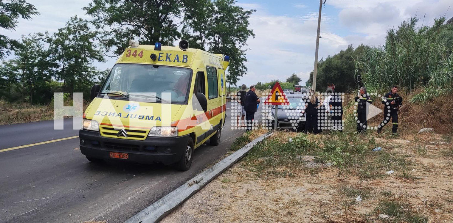 Πύργου - Κυπαρισσίας: Εκτροπή ΙΧ στο Ανεμοχώρι