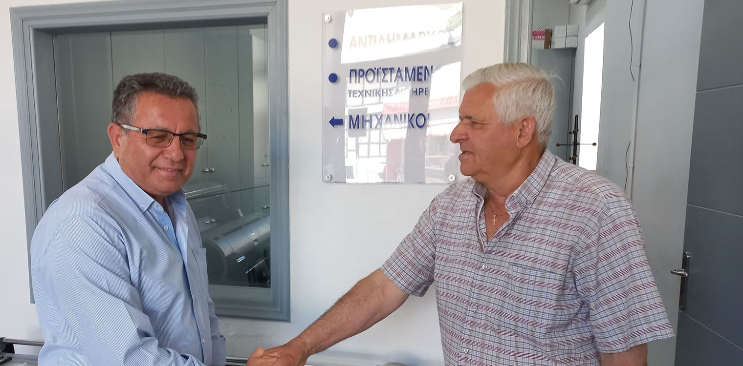 Αντιδημαρχία τεχνικών έργων Δήμου Πηνειού: Ανάληψη καθηκόντων από τον Γ. Κολοκατίνη