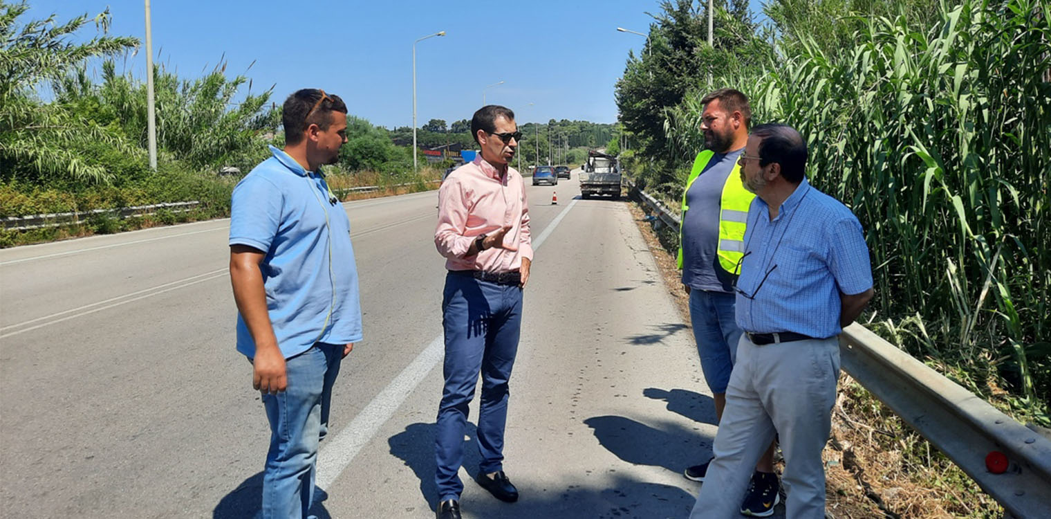 Εργασίες καθαρισμού της Ε.Ο Πατρών – Πύργου, από την Π.Ε Ηλείας