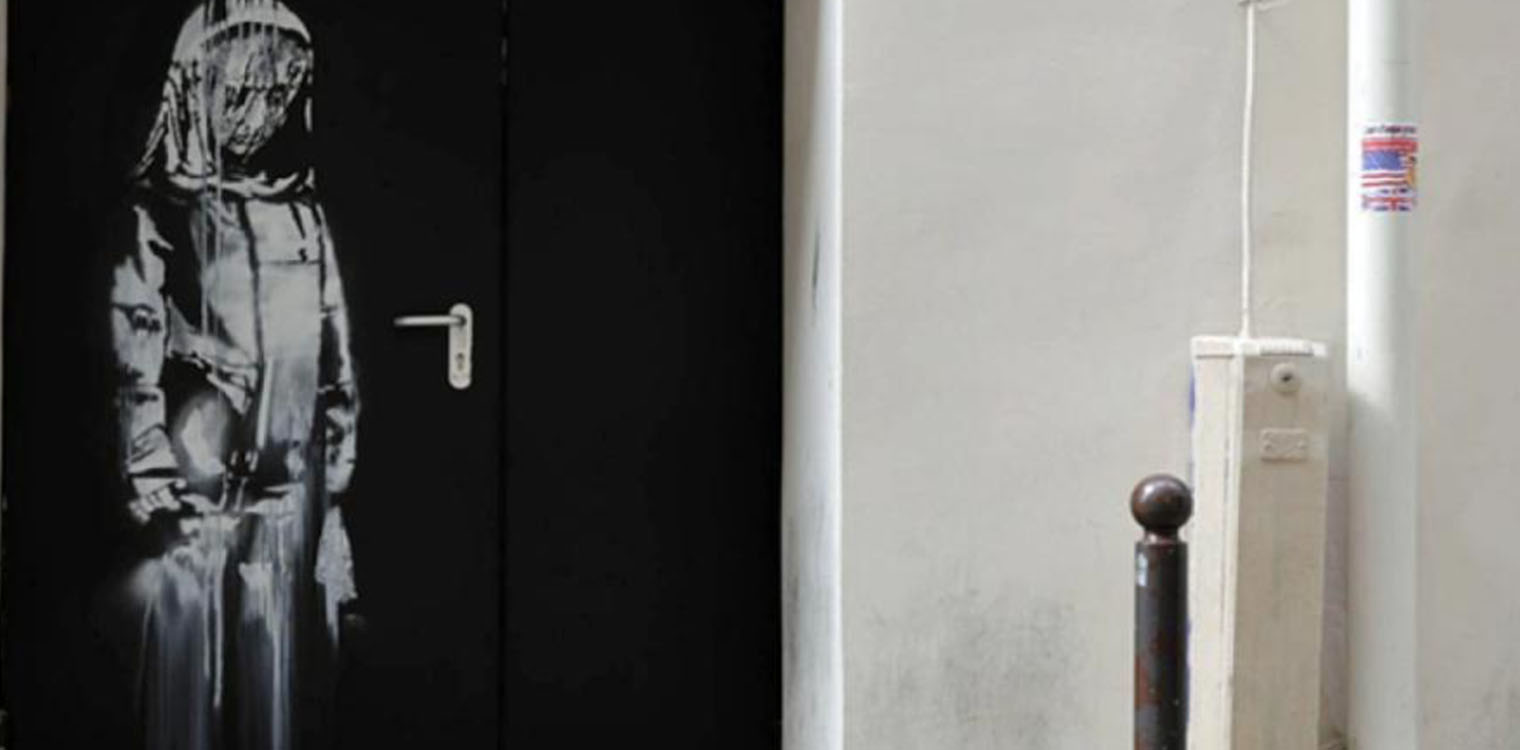 Γαλλία: Ποινές 2-4 ετών σε οκτώ άνδρες που έκλεψαν έργο του Banksy από το Μπατακλάν