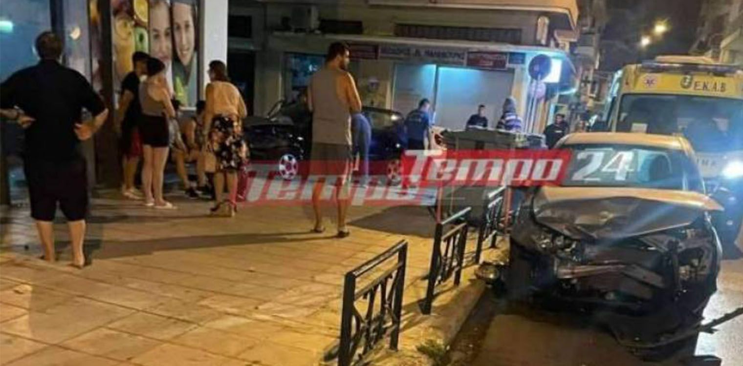 Πάτρα: Παραβίαζε "κόκκινα", δεν σταμάτησε σε σήμα αστυνομικών και προκάλεσε τροχαίο με δύο τραυματίες