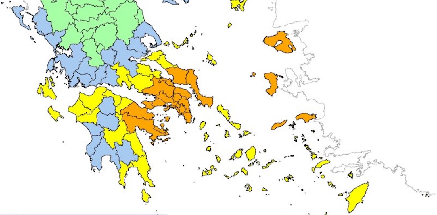 Υψηλός κίνδυνος πυρκαγιάς την Πέμπτη 14 Ιουλίου σε Ηλεία και Αχαΐα