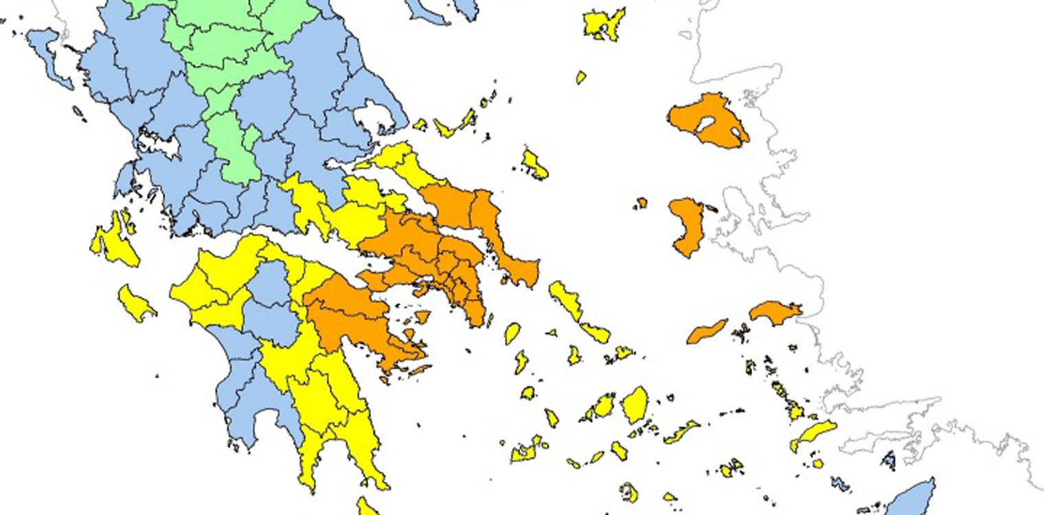 Υψηλός κίνδυνος πυρκαγιάς την Παρασκευή 15 Ιουλίου σε Αχαΐα και Ηλεία