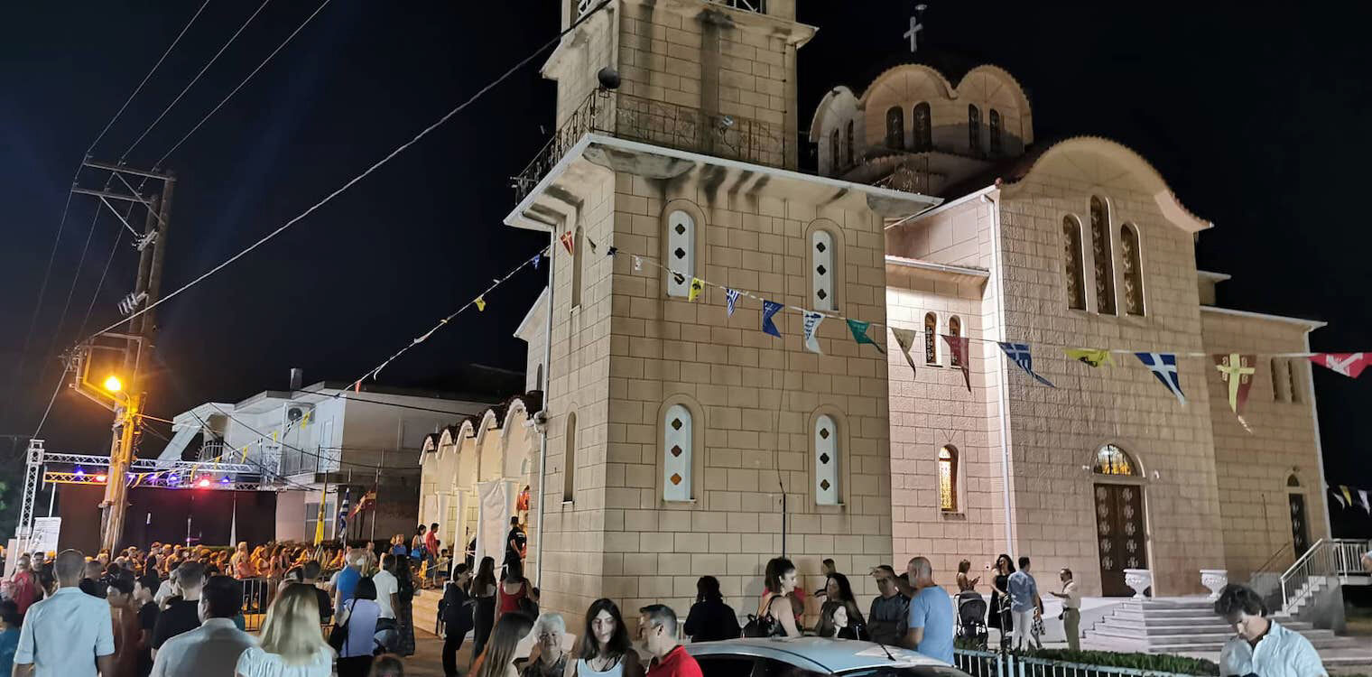 Λαμπρή η εορτή της Αγίας Μαρίνας, στο Καταράχι Πύργου Ηλείας