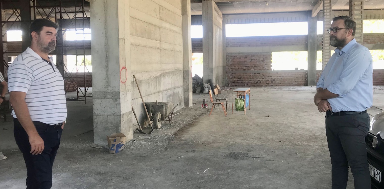Με γοργούς ρυθμούς προχωρούν οι εργασίες στο Πολύκεντρο Ζαχάρως